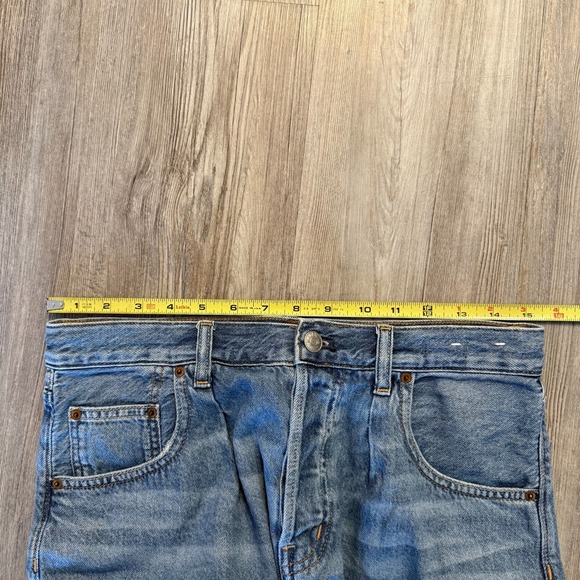 Madewell Womens 26 Pleated Denim Flowy Shorts - Picture 6 of 8